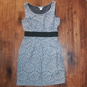 H & M Gray lace dress